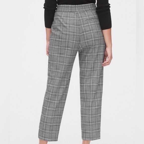 NWT Plaid Pleated Gray Trousers - Picture 3 of 8